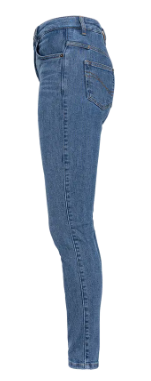 Γυναικείο τζιν μοτοσικλέτας JOHN DOE RUBY ΑΝΟΙΧΤΟ ΜΠΛΕ