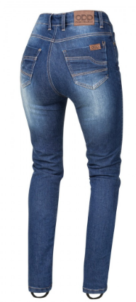 Women's moto jeans SECA TRINITY COR BLUE