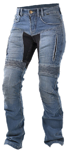 Дамски мото дънки TRILOBITE 661 PARADO REGULAR FIT BLUE