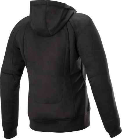Hanorac moto damă ALPINESTARS Stella Chrome Sport Hoodie NEGRU/ROZ