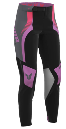 Дамски мотокрос брич  THOR PORTMODE VELOCITY BLK/ORCH