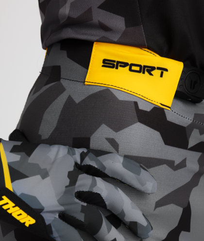 Women's motocross breeches THOR SPORTMODE SHADOW BLACK