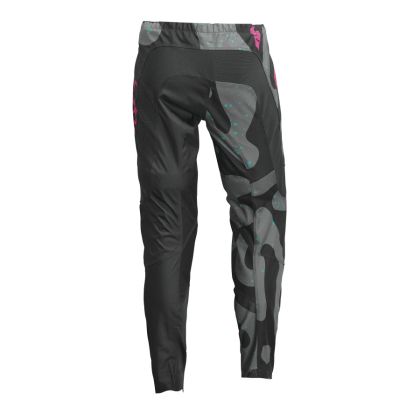 Women's motocross breeches THOR WOMEN'S SECTOR DISGUISE GRAY/PINK