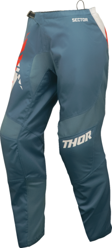 Women's motocross breeches THOR WOMEN'S SECTOR SPLIT BLUE/ORANGE