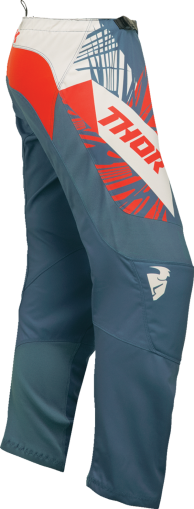 Women's motocross breeches THOR WOMEN'S SECTOR SPLIT BLUE/ORANGE