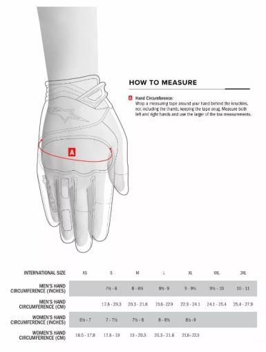 Mănuși motocross damă ALPINESTARS Stella A-DURA NEGRE