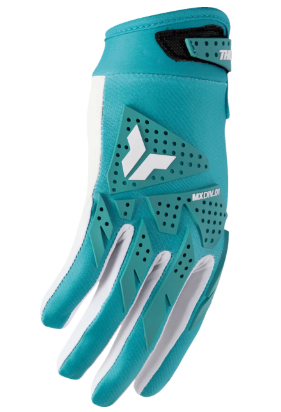 Mănuși motocross pentru femei THOR LAUNCHMODE-XP AQUA