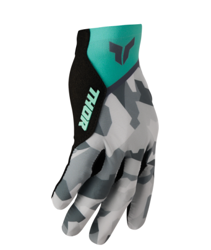 Mănuși Motocross damă THOR SPORTMODE SHADOW TEAL