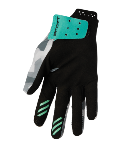 Mănuși Motocross damă THOR SPORTMODE SHADOW TEAL