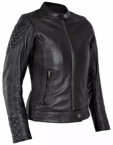 Geaca de piele dama JOHN DOE JACKET 4W ADINA LEATHER BK