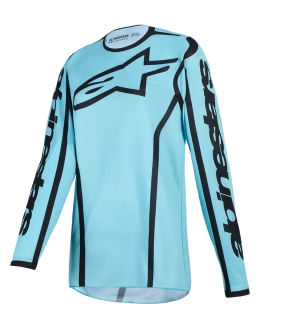 Tricou motocross Alpinestars FLUID APEX TROPIC-NEGRU pentru femei