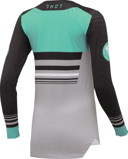 Γυναικεία φανέλα Motocross THOR PRIME BLAZE BLACK/TEAL