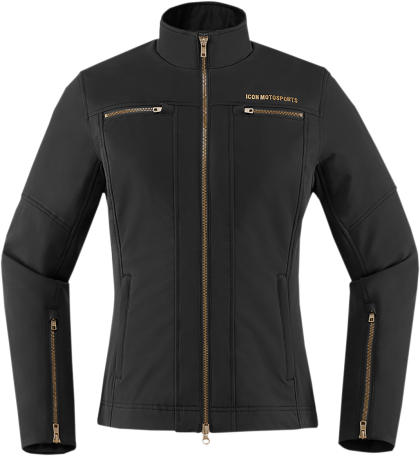 Дамско текстилно мото яке ICON HELLA2 - BLACK