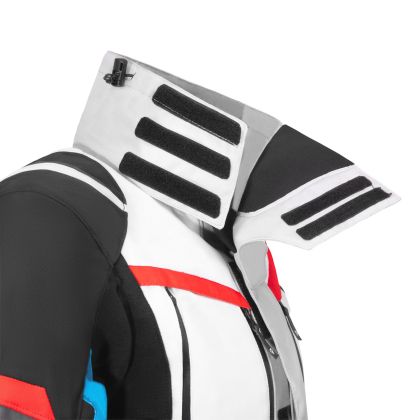 WOMEN'S TEXTILE JACKET SECA ARRAKIS III GREY/BLUE/RED