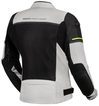 Women's textile jacket SECA STREAM EVO LADY GRAY