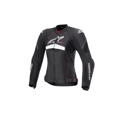 Geaca de dama ALPINESTARS Stella T-GP Plus R Air NEGRU/ALB