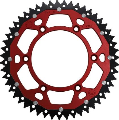 Two-component gear MOOSE 1210-210-51 RED