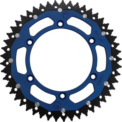 Two-component gear wheel MOOSE 1210-251-50 BLUE