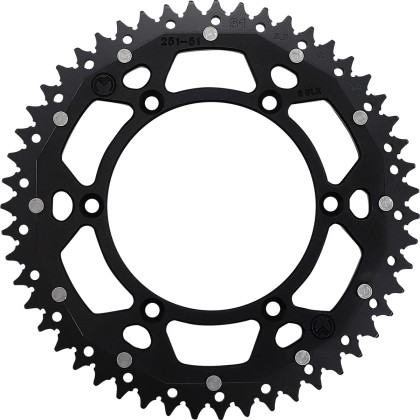 Two-component gear MOOSE 1210-251-51-10X BLACK