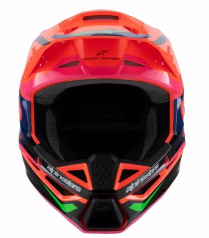 Children's motocross helmet ALPINESTARS SM3 DEEGAN OR/PU