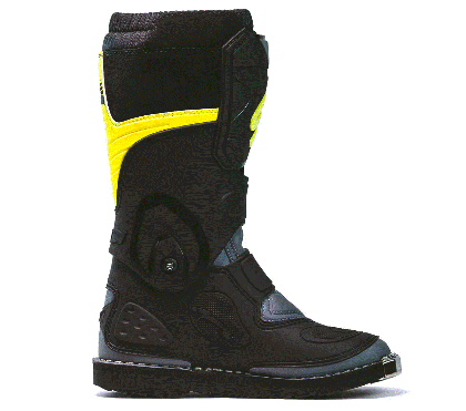 Kids motocross boots SIDI FLAME GREY/LIME