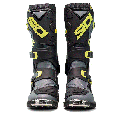 Kids motocross boots SIDI FLAME GREY/LIME