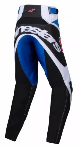 Pantaloni de motocross copii Alpinestars YTH RACER WURX ALBASTRU/NEGRU