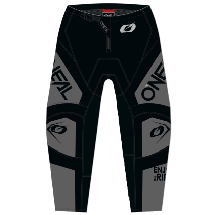 Детски мотокрос брич O'NEAL ELEMENT RACEWEAR BLACK/GRAY V.26