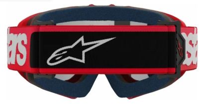 Ochelari motocross copii ALPINESTARS VISION BLAZE RED MIRROR-SIL