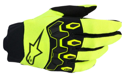 Детски мотокрос ръкавици ALPINESTARS FULL BORE V2 YELLOW/BLACK