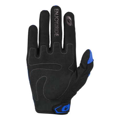 Παιδικά γάντια μοτοκρός O'NEAL ELEMENT RACEWEAR ΜΑΥΡΟ/ΜΠΛΕ V.24