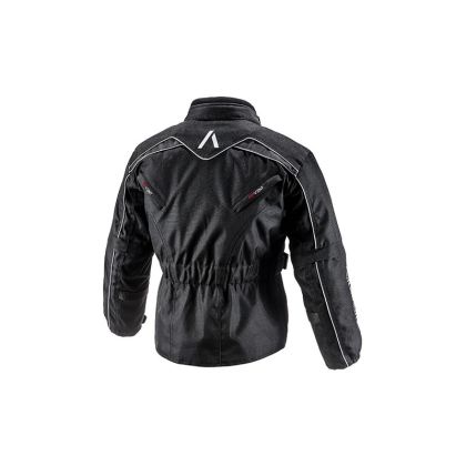 Geacă motocicletă textilă COPII ADRENALINE KID 2.0 BLACK