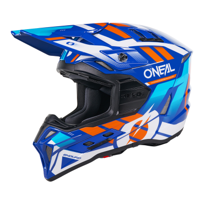 Cască Enduro O'NEAL EX-SRS ALBASTRU PRAF/PORTOCALIU