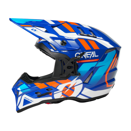 Cască Enduro O'NEAL EX-SRS ALBASTRU PRAF/PORTOCALIU