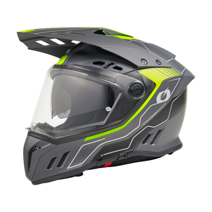 Enduro helmet O'NEAL SIERRA RS ECHO BLACK/NEON YELLOW V.26