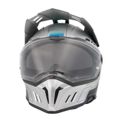 Ендуро каска O'NEAL SIERRA RS ECHO GRAY/BLUE V.26