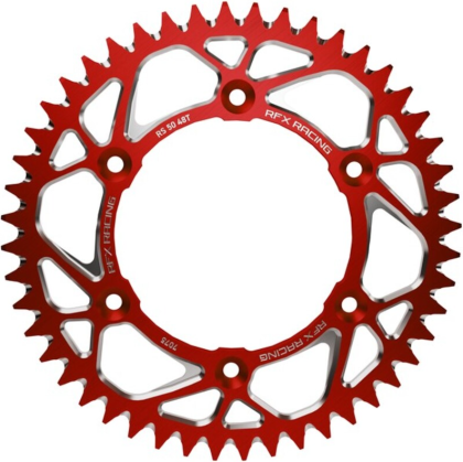 Rear Sprocket RFX Pro Series Elite RED Aluminum Rear Sprocket BETA RR 390 4T - 520 46T