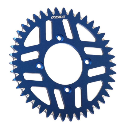RFX Pro Series Trials Blue Aluminum Rear Sprocket - 520 42T