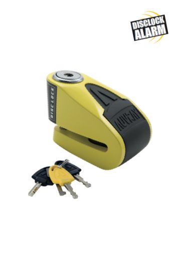 Заключващо устройство за диск AUVRAY BLOCK ALARM D 06 BLK/YEL SRA