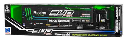Камион играчка BUD RACING MONSTER KAWASAKI 1:43