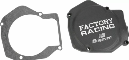 Ignition cover BOYESEN IGNITION CVR CR125 Black