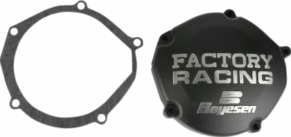 Ignition cover BOYESEN IGNITION CVR YZ125 Black