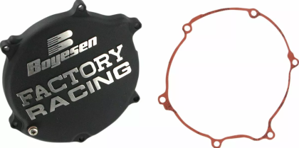 Капак за съединител BOYESEN FACTORY CLUTCH COVER KX125 Black