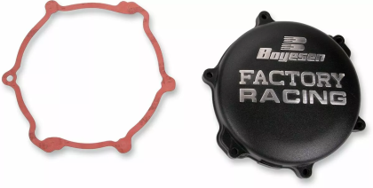 Clutch cover BOYESEN FACTORY COVER CLU YZ125 05-16 Black