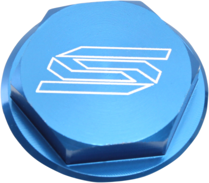 Rear brake reservoir cap SCAR BLUE