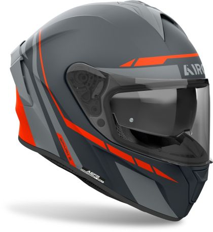 Helmet AIROH SPARK 2 SPINNER ORANGE MATT