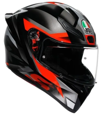 AGV K1 S FASTLAP BLACK/GREY/RED HELMET