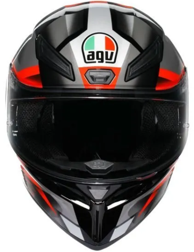 AGV K1 S FASTLAP BLACK/GREY/RED HELMET