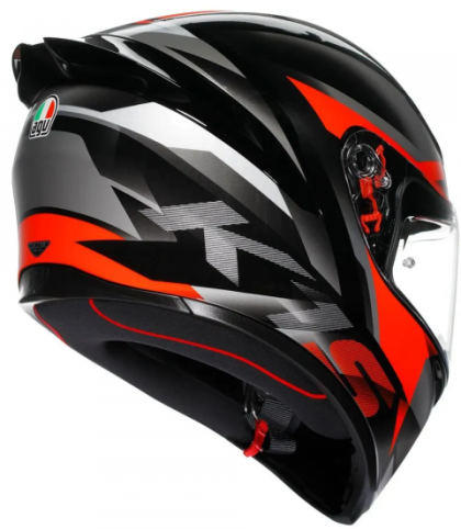 AGV K1 S FASTLAP BLACK/GREY/RED HELMET