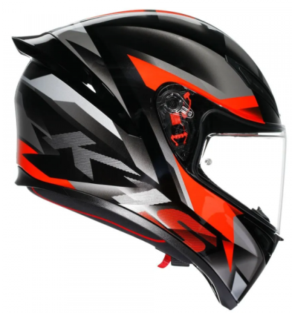 AGV K1 S FASTLAP BLACK/GREY/RED HELMET